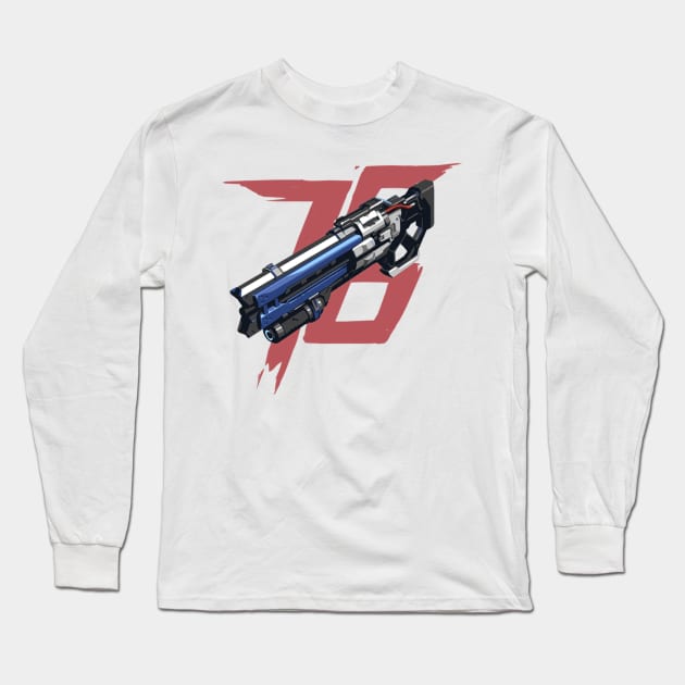 Soldier 76 Rifle 76 Long Sleeve T-Shirt by Genessis